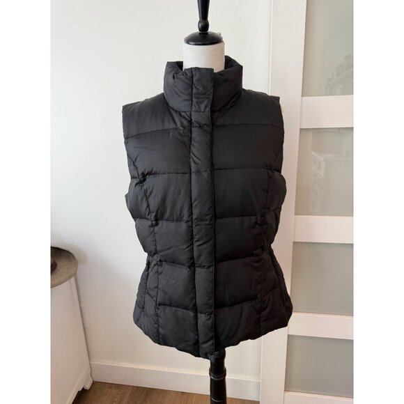 Eddie Bauer Women's Puffer Vest LARGE Premium Goose Down - Picture 2 of 10